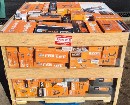 ridgid tools liquidation pallets