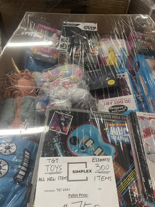 toy stocklot pallets