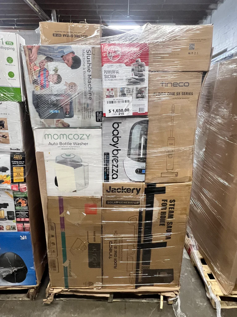 wholesale customer return electronics pallets