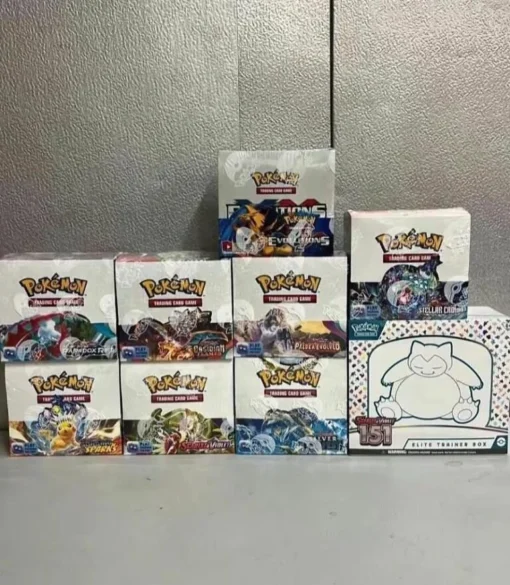 pokemon merchandise pallets