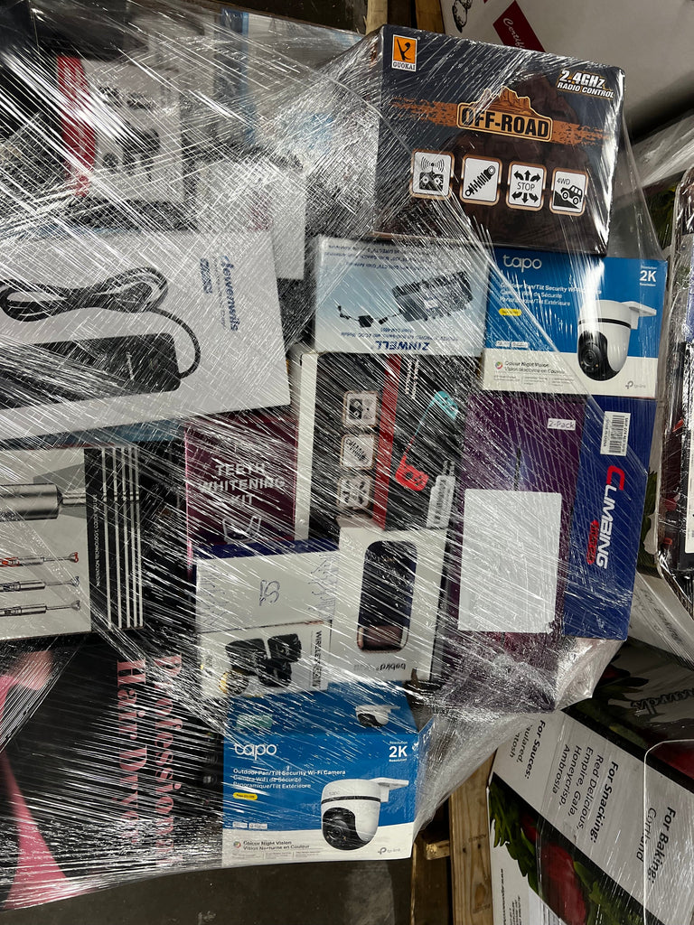 electronics overstock pallets