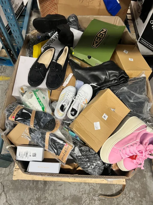 branded sneaker pallets
