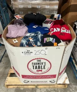 costco reseller clothing pallets