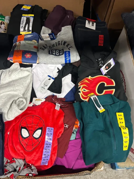 costco liquidation warehouse clothing