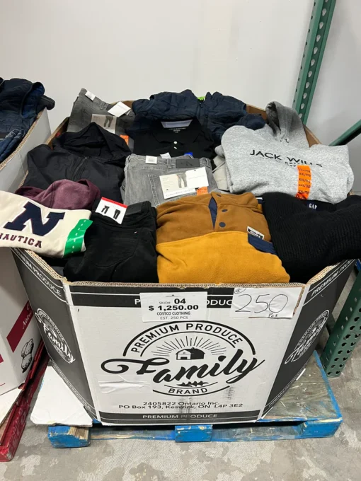 costco clothing pallets for sale