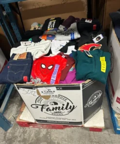 costco liquidation warehouse clothing