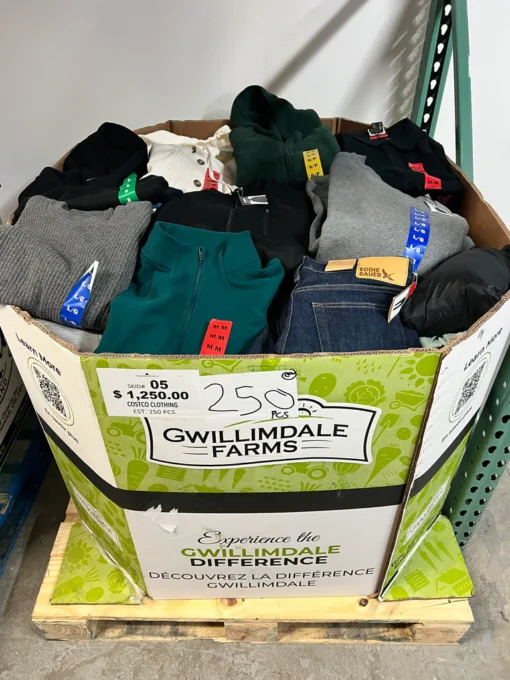 costco apparel liquidation