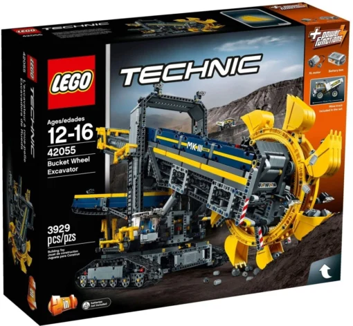 lego technic bucket wheel excavator 42055