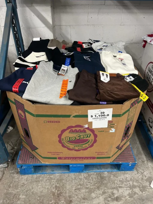 cheap costco clothing pallets