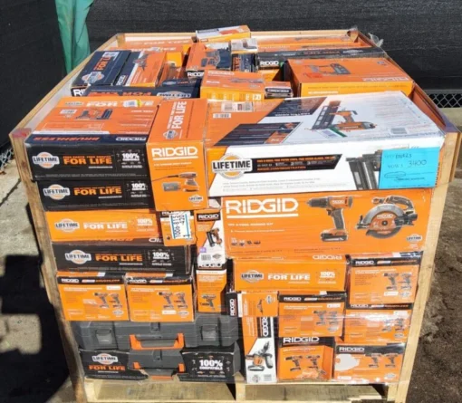 ridgid tools liquidation pallets