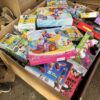 toy merchandise pallets