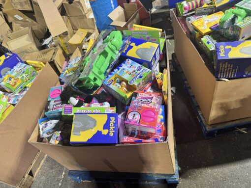 toy stocklot pallets